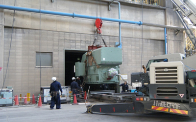 電動機据付工事